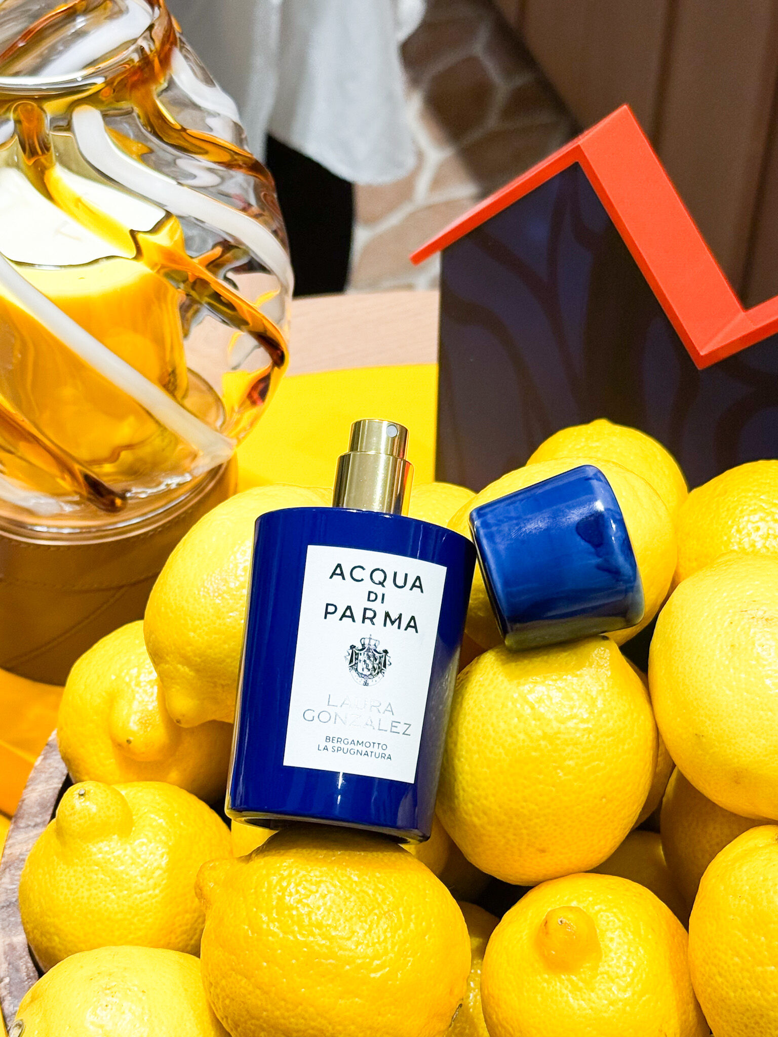 Acqua di Parma,DOLCE&GABBANA。(圖/記者李薇攝)