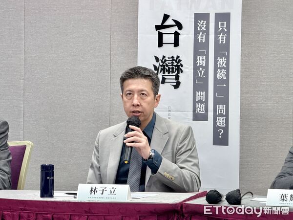 ▲▼東海大學中國大陸暨區域發展研究中心主任林子立。(圖/記者蔡紹堅攝)