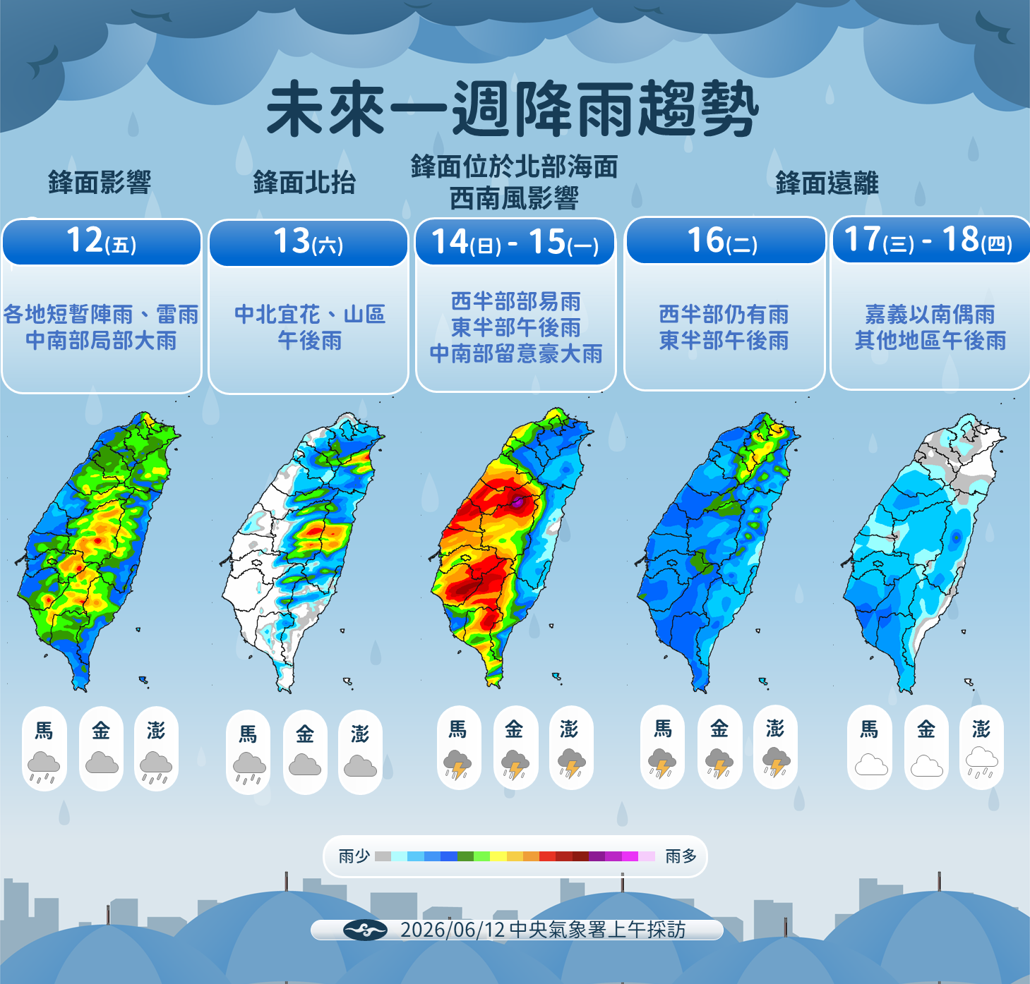 ▲▼天氣。(圖/氣象署提供)