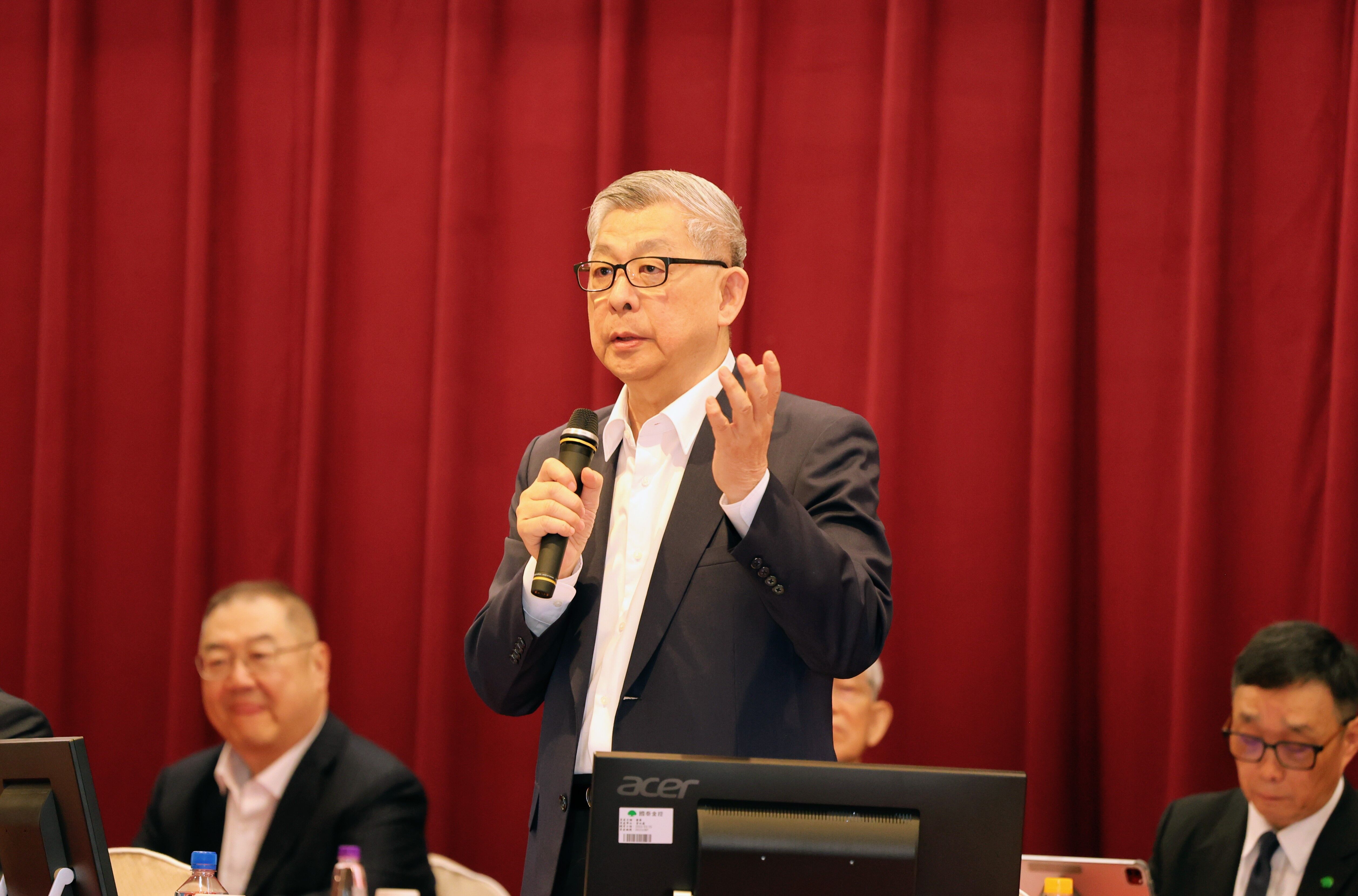 ▲▼國泰金股東會董事長蔡宏圖。(圖/國泰金提供)
