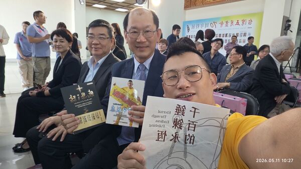 ▲阿凱假釋期滿迎新生 最感謝王令麟。(圖/阿凱提供)