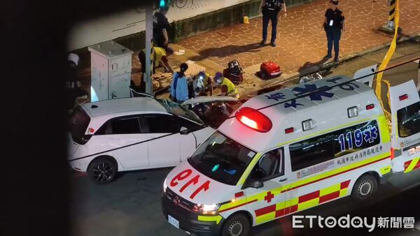 ▲▼ 遇警拒檢撞死2行人 桃園肇事毒駕男搶救4小時不治 。(圖/記者黃彥傑翻攝)