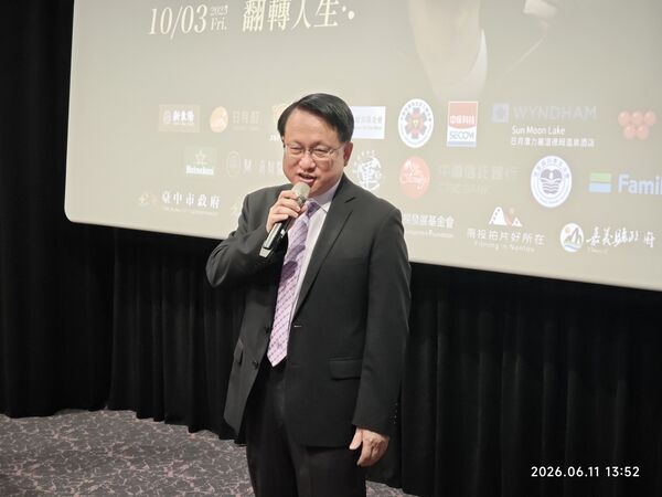 ▲更生人進戲院過端午 阿凱分享翻轉人生鼓勵重新出發。(圖/阿凱提供)