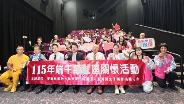 ▲更生人進戲院過端午 阿凱分享翻轉人生鼓勵重新出發。(圖/阿凱提供)
