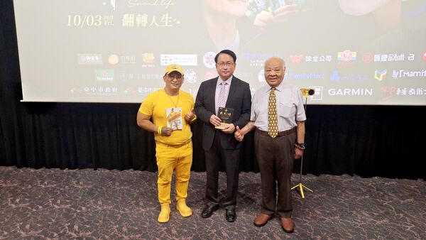 ▲▼更生人進戲院過端午 阿凱分享翻轉人生鼓勵重新出發。(圖/張登凱提供)
