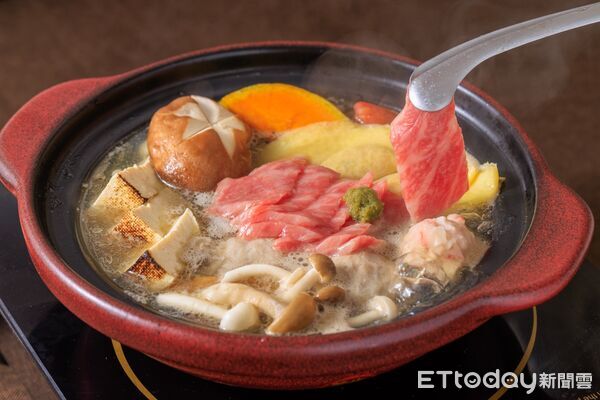 ▲A5和牛涮涮鍋400元有找!Shabu家進駐中和環球 肉燥飯只要10元。(圖/豊漁餐飲提供)