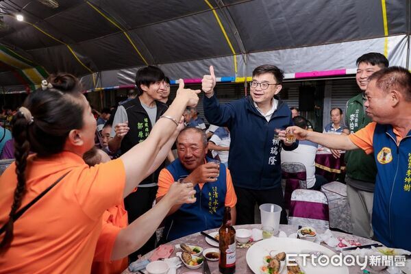 ▲民進黨高雄市長參選人賴瑞隆。(圖/記者許宥孺翻攝)