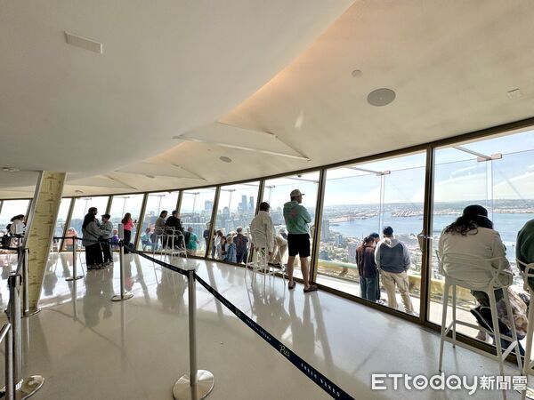 ▲太空針塔(Space Needle),西雅圖景點。(圖/記者彭懷玉攝)