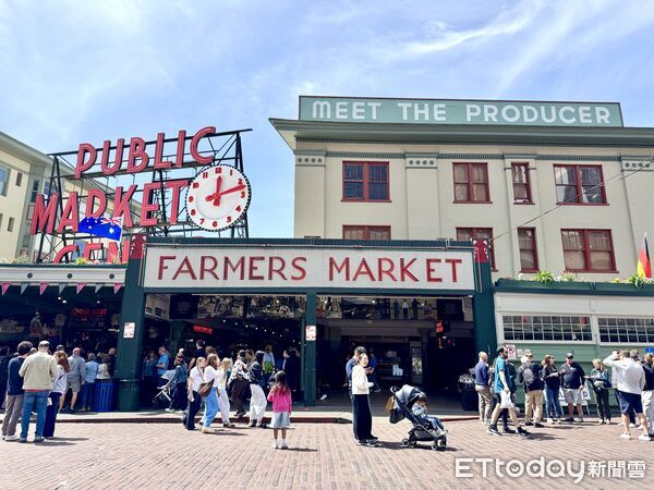 ▲▼派克市場(Pike Place Market),口香糖牆(Gum Wall),Beecher’s handmade cheese,全球第一家星巴克。(圖/記者彭懷玉攝)