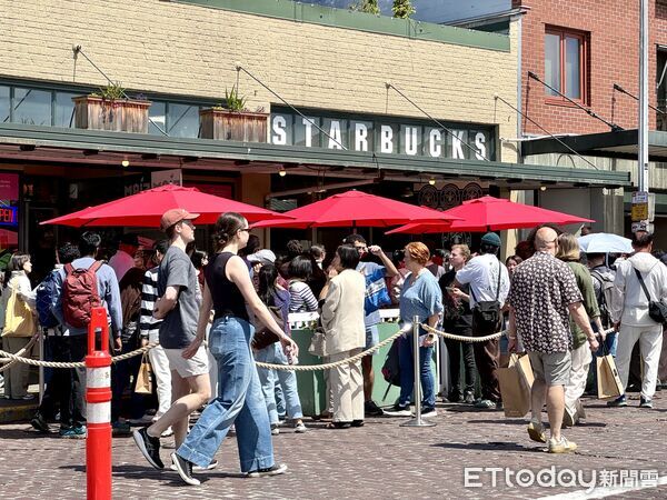 ▲▼派克市場(Pike Place Market),口香糖牆(Gum Wall),Beecher’s handmade cheese,全球第一家星巴克。(圖/記者彭懷玉攝)
