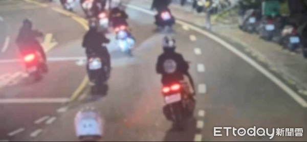 ▲涉嫌辦楊明山車聚的主嫌林男遭警方拘提到案 。(圖/記者張君豪翻攝)