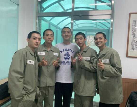 ▲▼▲▼ 《鐵拳教育》第六集死刑犯超會演!逾20年演技封神 2字中文謝台灣。(圖/翻攝自金河均IG)