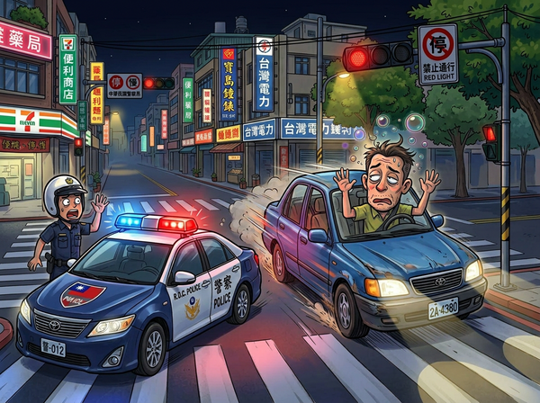 ▲▼酒駕示意圖,毒駕示意圖,吸毒駕車,危險駕駛,精神不濟駕車示意圖。(AI協作圖/經編輯審核)