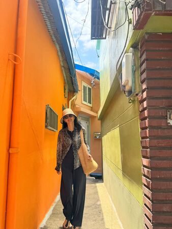 ▲李英愛低調現身釜山旅遊。(圖/翻攝自IG)
