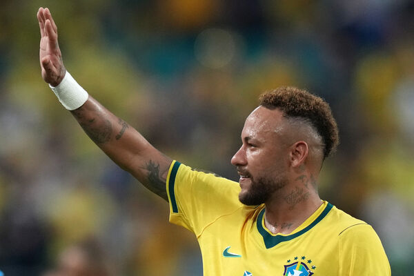 ▲巴西內馬爾(Neymar)於第76分鐘替補登場,正式終結了長達981天的國家隊缺席。(圖/達志影像/美聯社)