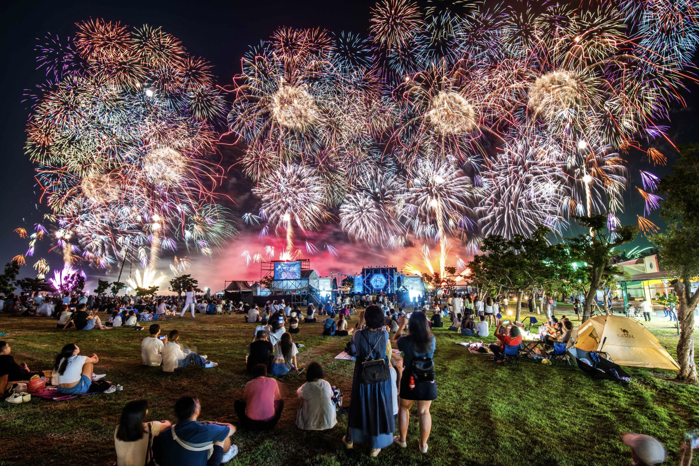 ▲▼嘉義東石海之夏2025煙火。(圖/嘉義縣政府提供)