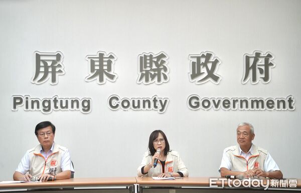 ▲周縣長下令警察局(左)、環保局(中)、政風處(右)跨局處即刻強力介入。(圖/屏東縣政府提供)