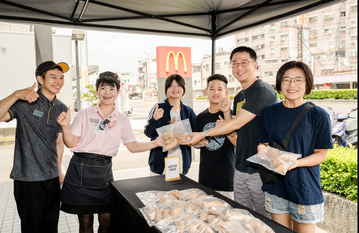 ▲▼地瓜,麥當勞,台南,農業,契作。(圖/業者提供)