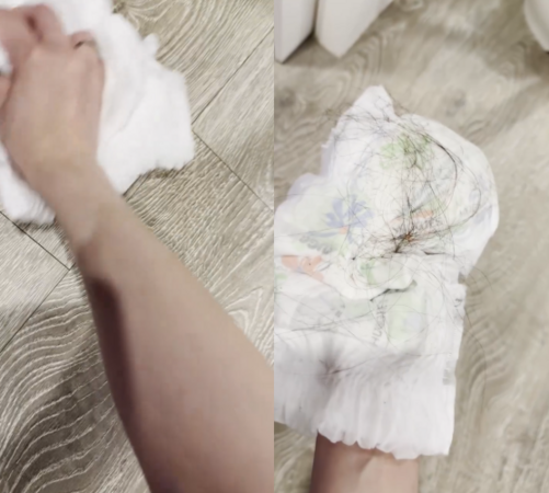 ▲▼用過的尿布不要丟!蔡允潔實測「網路奇招」驚呼神奇。(圖/翻攝自Instagram/cindy10201020)