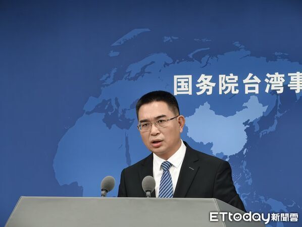 ▲▼ 大陸國台辦發言人陳斌華(2026.7.8) 。(圖/記者任以芳攝)