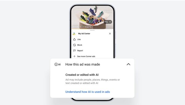▲▼Google推出AI廣告揭露功能。(圖/Google)