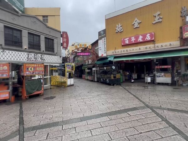 ▲彰化鹿港老街冷清。(圖/民眾提供)