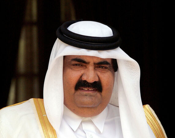 ▲▼ 卡達前國家元首哈麥德(Hamad bin Khalifa al Thani)。(圖/路透)