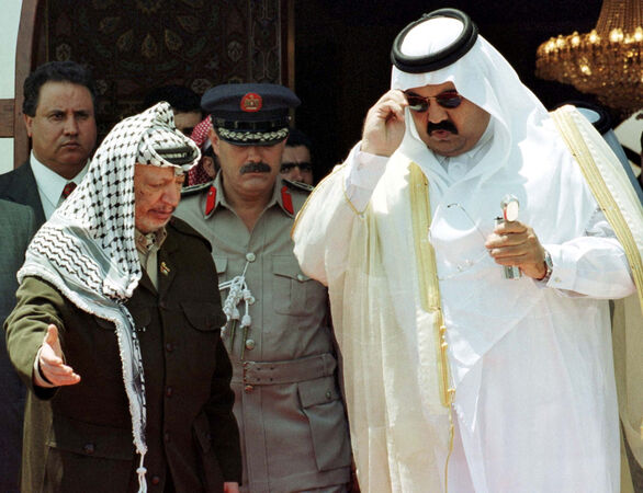 ▲▼ 卡達前國家元首哈麥德(Hamad bin Khalifa al Thani)。(圖/路透)