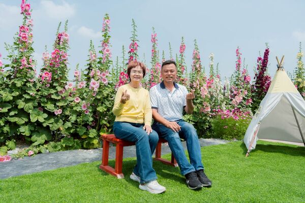 ▲民進黨徵召大明里長張政岳迎戰議員涂俊任參選員林市長。(圖/記者唐詠絮翻攝)