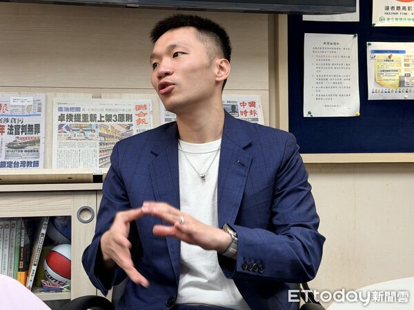 ▲運動部部長李洋。(圖/記者蔡厚瑄攝)