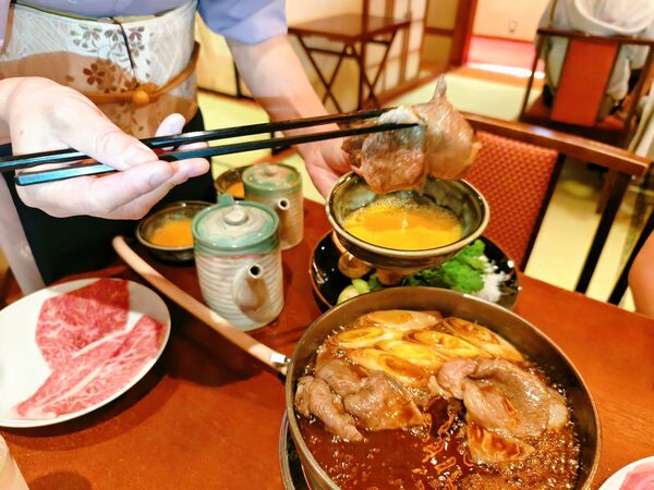 ▲▼壽喜燒ちんや Chinya 淺草本店。(圖/部落客混血珊莎的奇幻旅程授權提供)