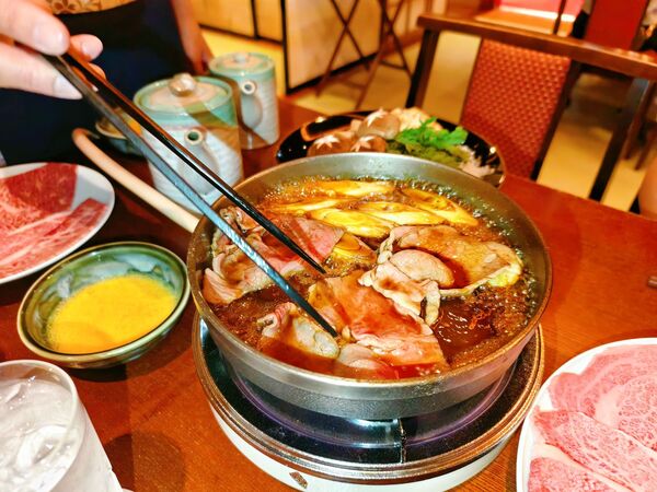 ▲▼壽喜燒ちんや Chinya 淺草本店。(圖/部落客混血珊莎的奇幻旅程授權提供)