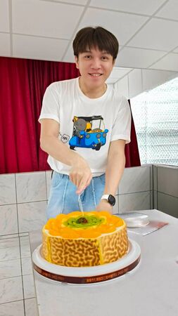 ▲許志豪希望生日更有意義。(圖/翻攝臉書)