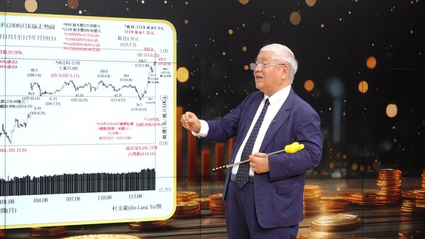杜金龍認為盤整的台積電適合區間操作。