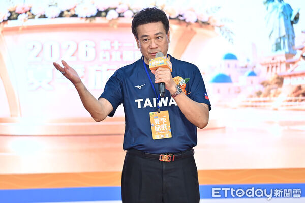 ▲▼原民會副主委陳義信出席2026第十一屆台北夏季旅展開幕記者會。(圖/記者李毓康攝)