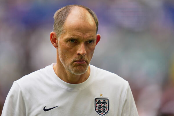 ▲英格蘭總教練圖赫爾(Thomas Tuchel)。(圖/達志影像/美聯社)