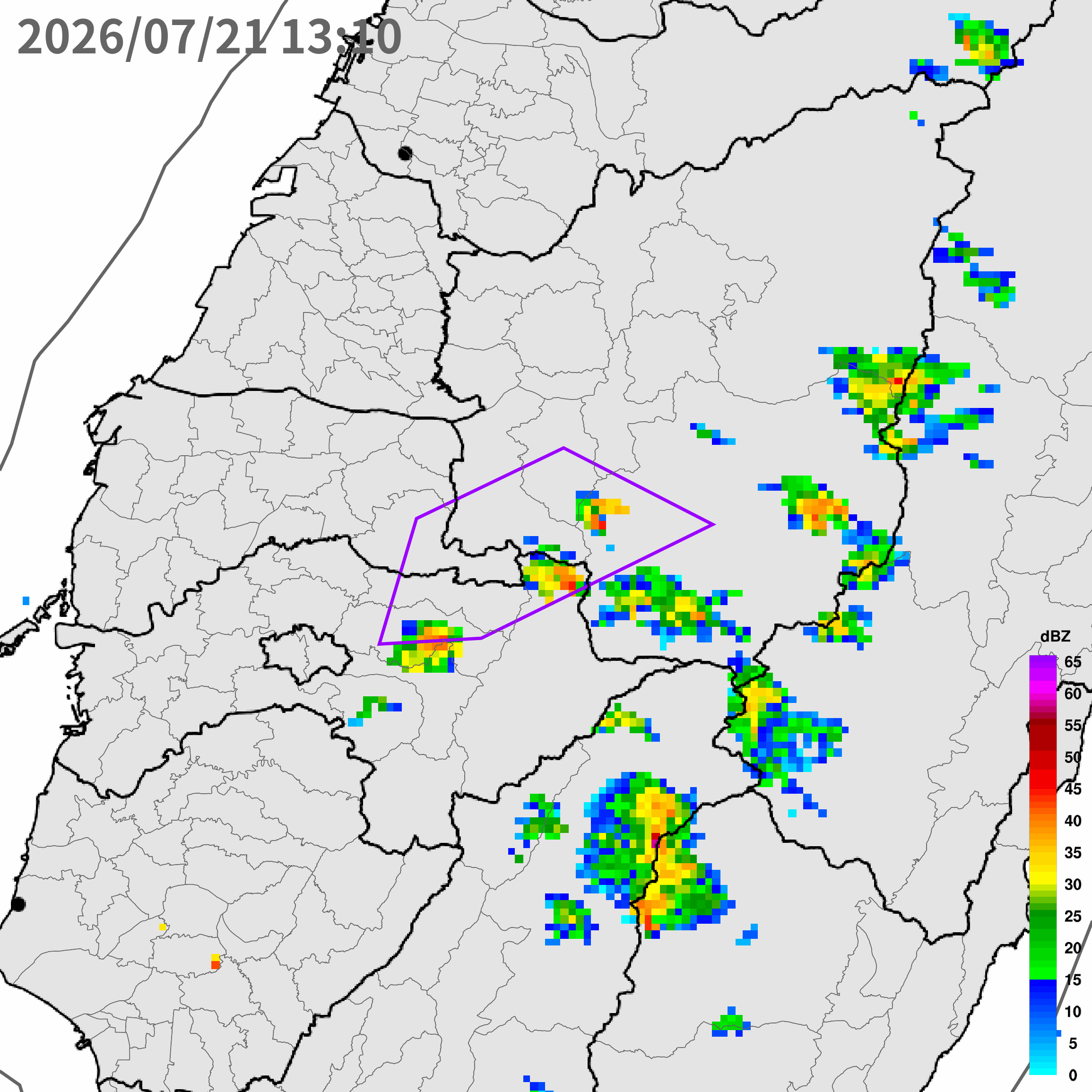 ▲▼大雷雨即時訊息 。(圖/氣象署提供)