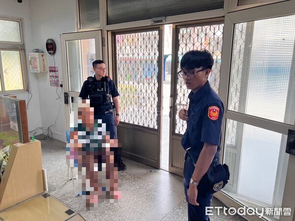 ▲池上警護送迷途老婦返家傳承警察使命。(圖/記者楊晨東翻攝)