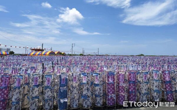 ▲雲林傳承181年的國家重要民俗「口湖牽水狀」舉行核心祭儀。(圖/記者游瓊華翻攝)