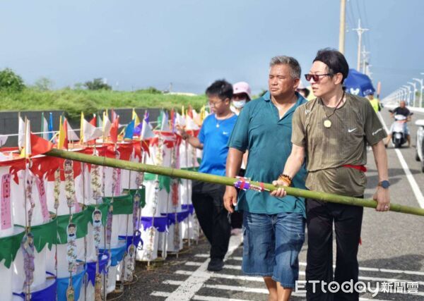 ▲雲林傳承181年的國家重要民俗「口湖牽水狀」舉行核心祭儀。(圖/記者游瓊華翻攝)