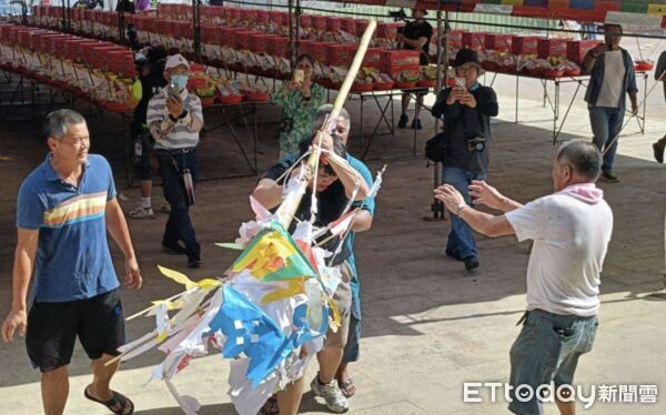 ▲雲林傳承181年的國家重要民俗「口湖牽水狀」舉行核心祭儀。(圖/記者游瓊華翻攝)