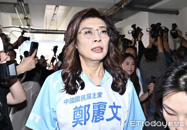 ▲▼鄭麗文出席國民黨全代會。(圖/記者李毓康攝)