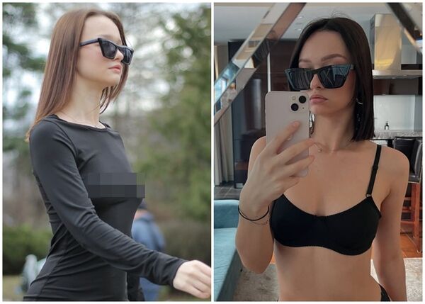 ▲▼俄羅斯22歲女網紅全裸走上莫斯科街頭,還進商店、咖啡廳,全程直播。(圖/翻攝自instagram/bragina_anastasiaa1)