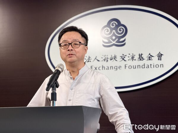▲▼海基會秘書長羅文嘉。(圖/記者蔡紹堅攝)