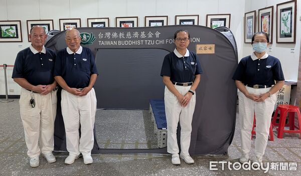 ▲基隆安樂區水患自主聯防演練。(圖/記者郭世賢翻攝)