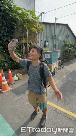 ▲日本布芝居表演者環島交流,沼沢裕太來台灣說故事。(圖/鎮寶大飯店提供)