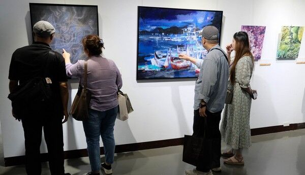 ▲2026桃園水韻會員聯展登場