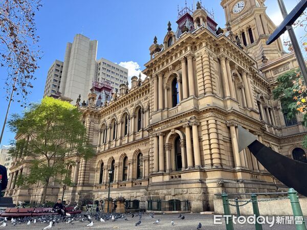 ▲▼雪梨市政廳(Sydney Town Hall)。(圖/記者彭懷玉攝)