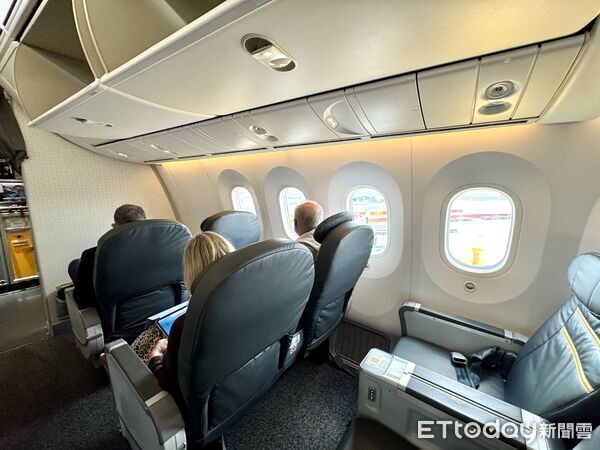 ▲▼酷航波音787夢幻客機,波音787,酷航ScootPlus座位。(圖/記者彭懷玉攝)