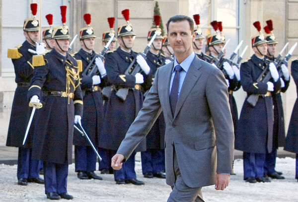 ▲▼ 敘利亞前總統阿塞德(Bashar al-Assad)。(圖/達志影像/美聯社)